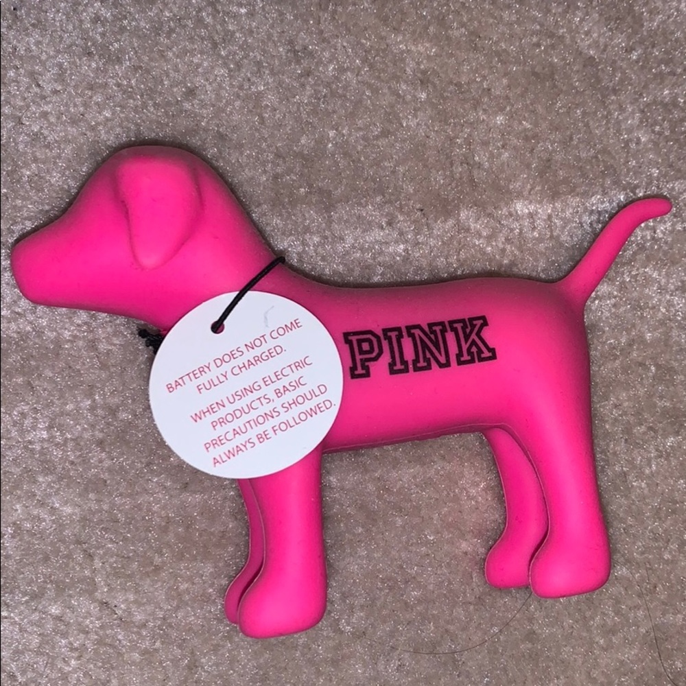 limited edition pink victoria’s secret dog speaker